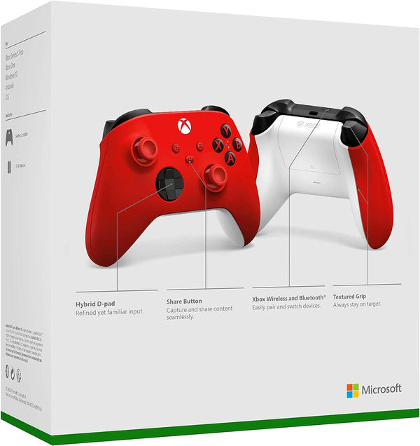 Xbox Controller: Pulse Red