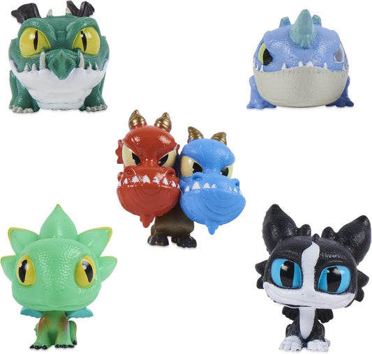 Dreamworks Dragons Nine Realms Crystal Realm Figures