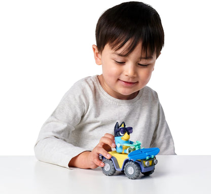 Bluey Beach S9 Vehicle & Figure - Beach Quad
