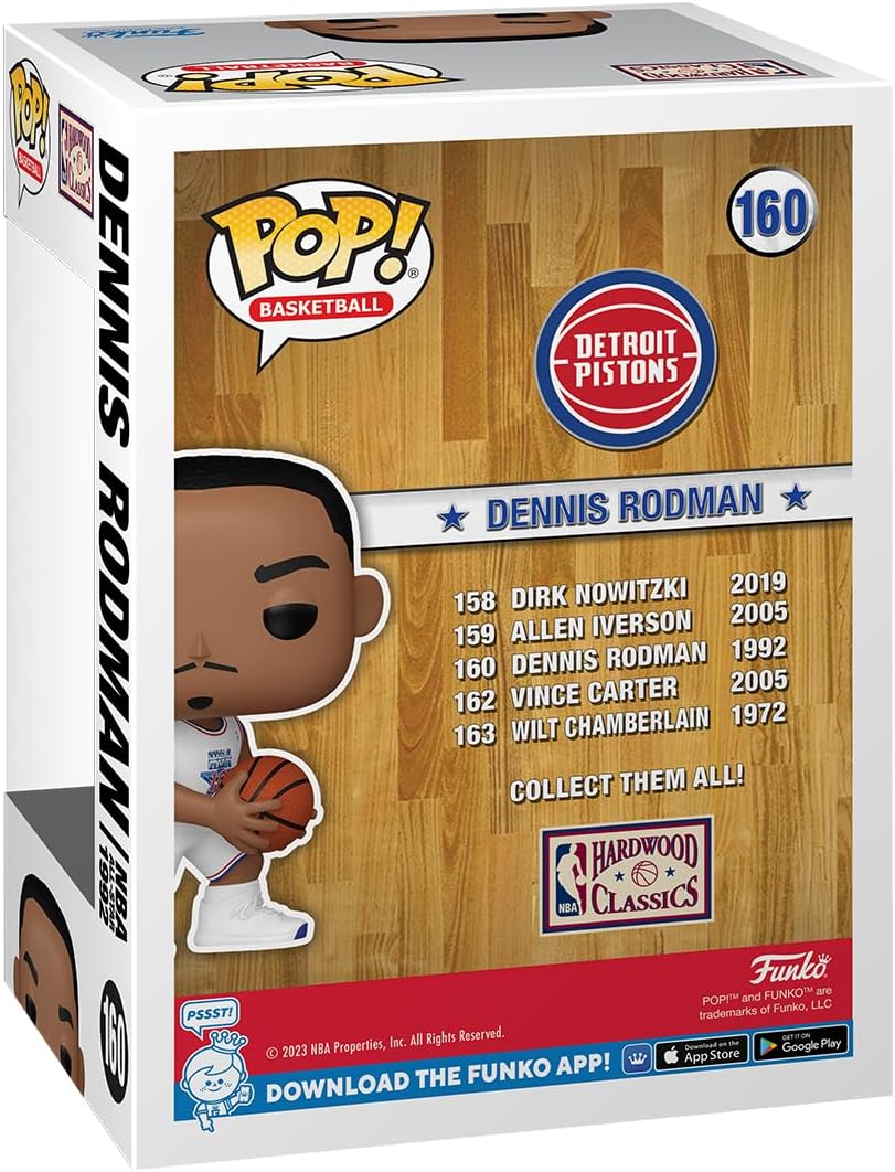 Funko POP: NBA Legends All Stars Dennis Rodman (1992)