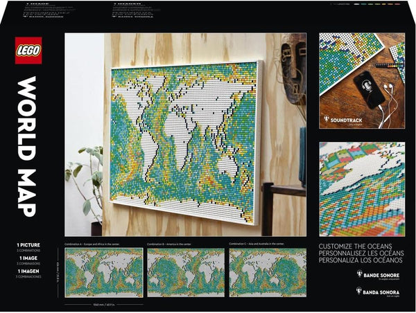 LEGO® | Art: World Map (31203)