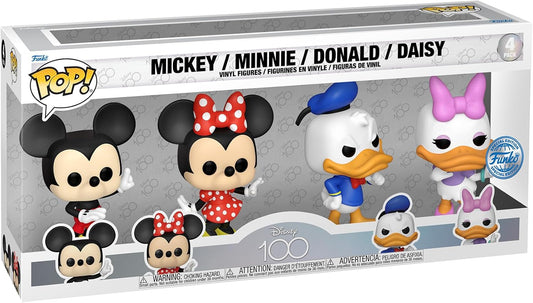 Funko POP! pack 4 figures Disney Classic Exclusive