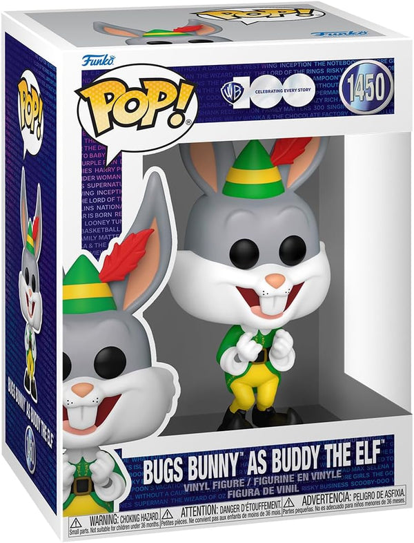 Funko POP Animation: Warner Bros 100 (Bugs Bunny as Buddy The Elf)
