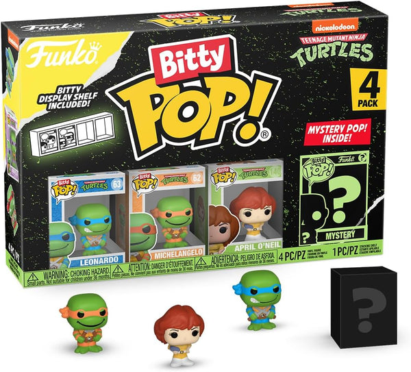 Funko Bitty POP: Teenage Mutant Ninja Turtles Comics 4 Pack Assorted