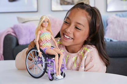 Barbie Wheelchair Doll Blonde