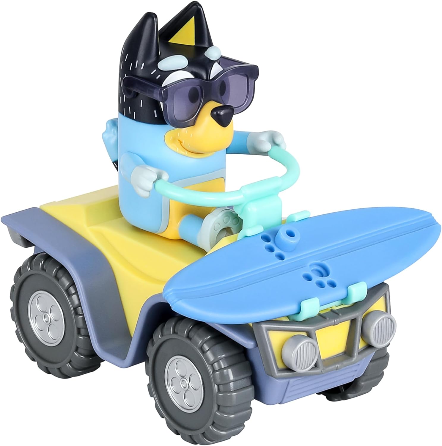 Bluey Beach S9 Vehicle & Figure - Beach Quad