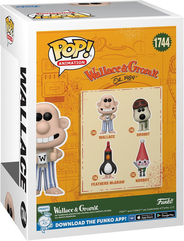 Funko POP! - Wallace & Gromit - Wallace in Pajamas (1744)