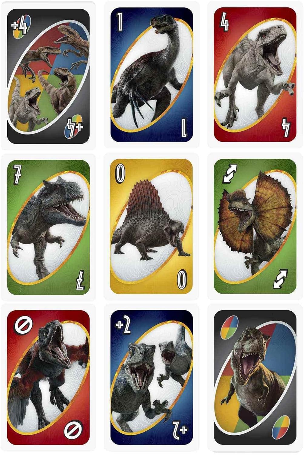UNO JURASSIC WORLD DOMINION