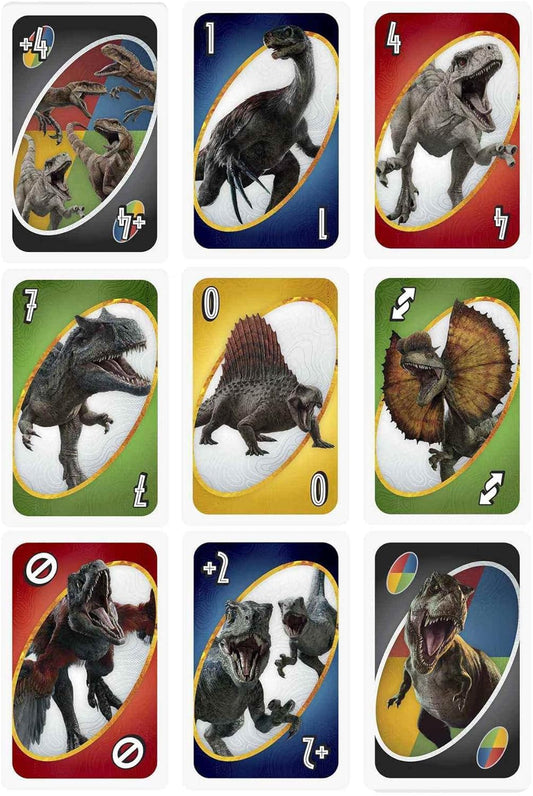 UNO JURASSIC WORLD DOMINION