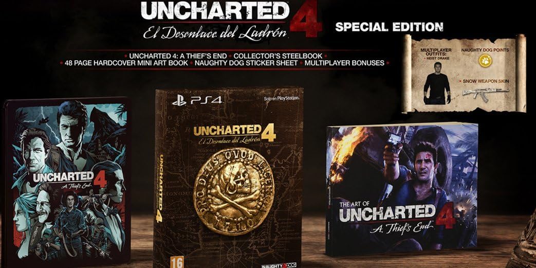 Uncharted 4: A Thief's End - Special Edition (PlayStation 4)