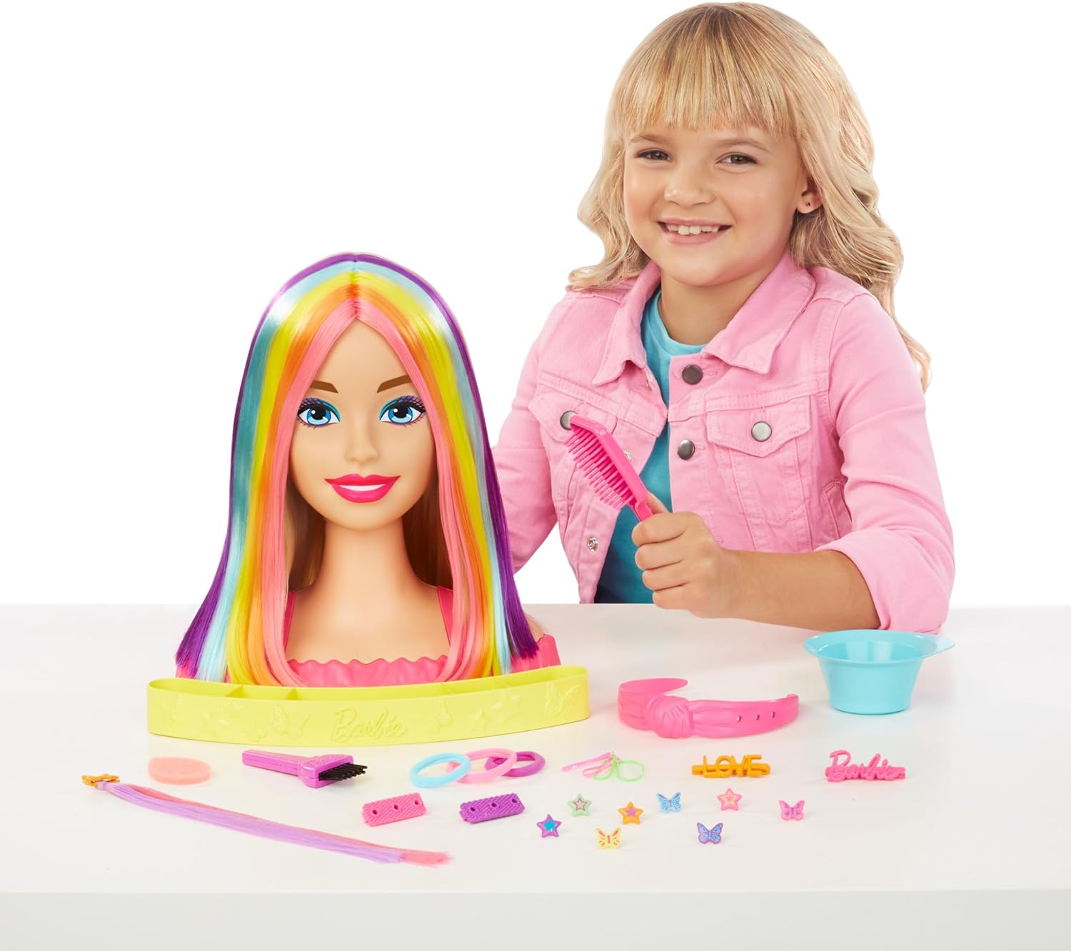 Barbie Totally Hair Deluxe Styling Head Blonde
