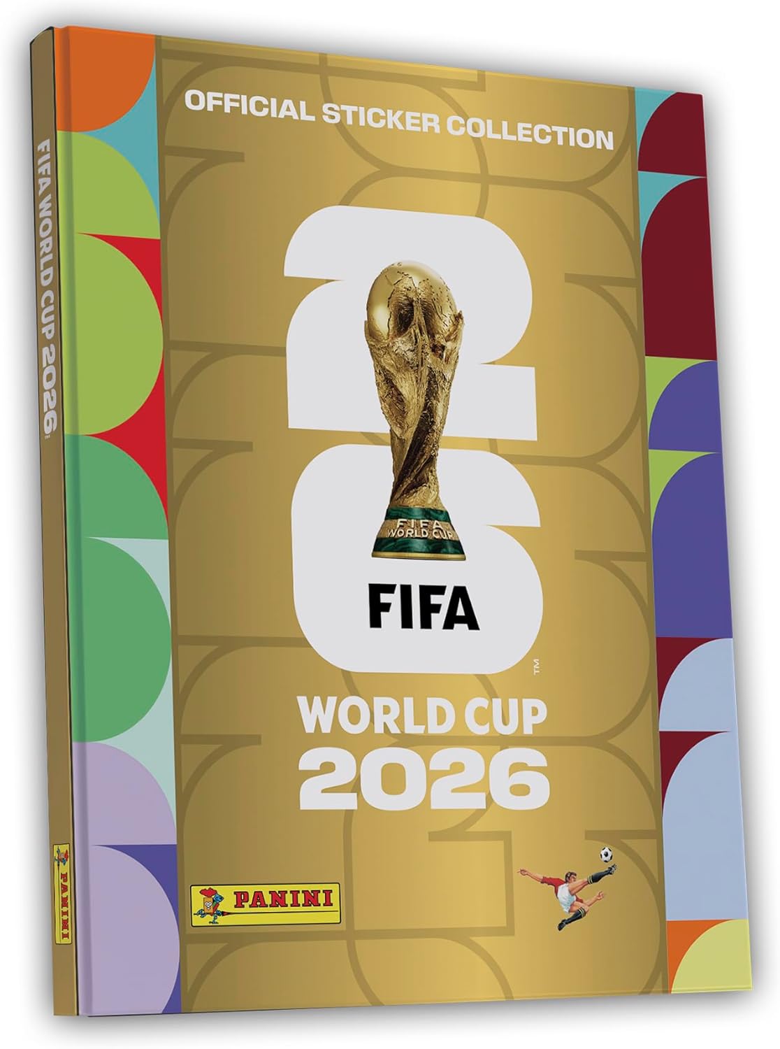 FIFA World Cup 2026 Sticker Collection: Gold Hardback Album