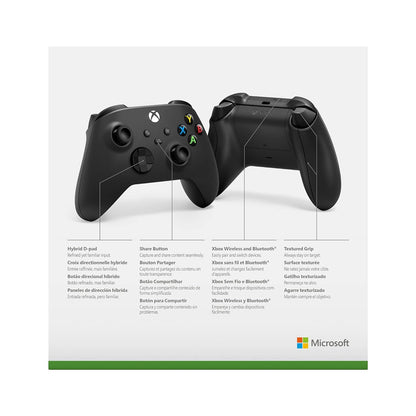 Microsoft Xbox Carbon Black Controller