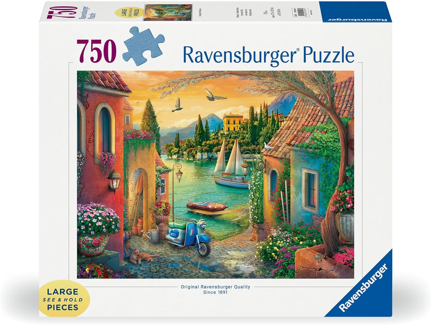 Ravensburger | Villas by the Sea, 750pc Large Format