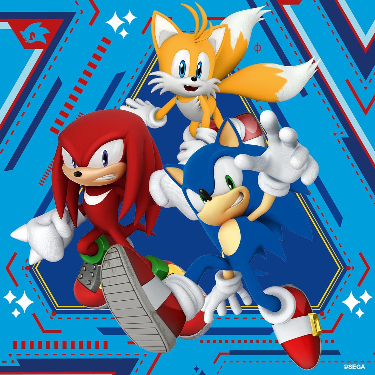 Ravensburger Sonic The Hedgehog 3x49pc Puzzle