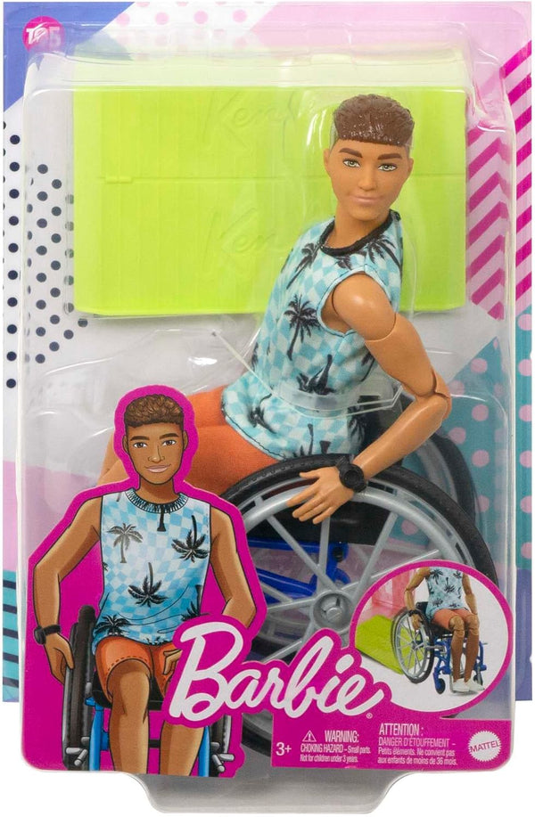 Barbie Ken Wheelchair Doll