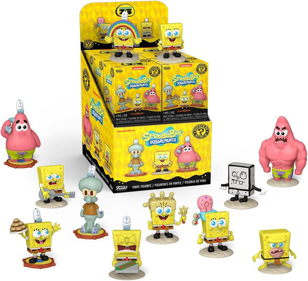 Funko Mystery Mini: Spongebob 25th - 12pc PDQ Assorted