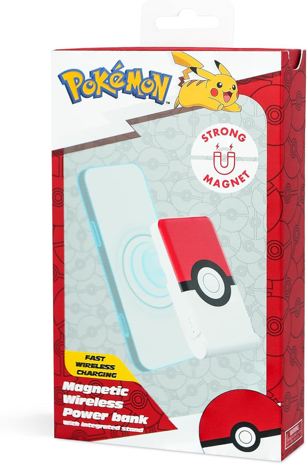OTL Pokemon Magsafe Wireless Magnetic Power Bank (Poke Ball)