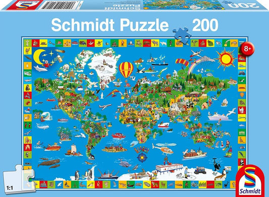 Schmidt Your Amazing World Puzzle 200pcs