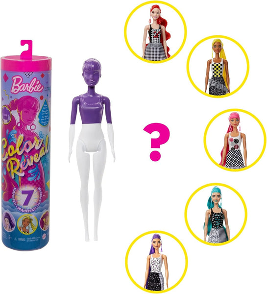 Barbie Fashionista Color Reveal Doll