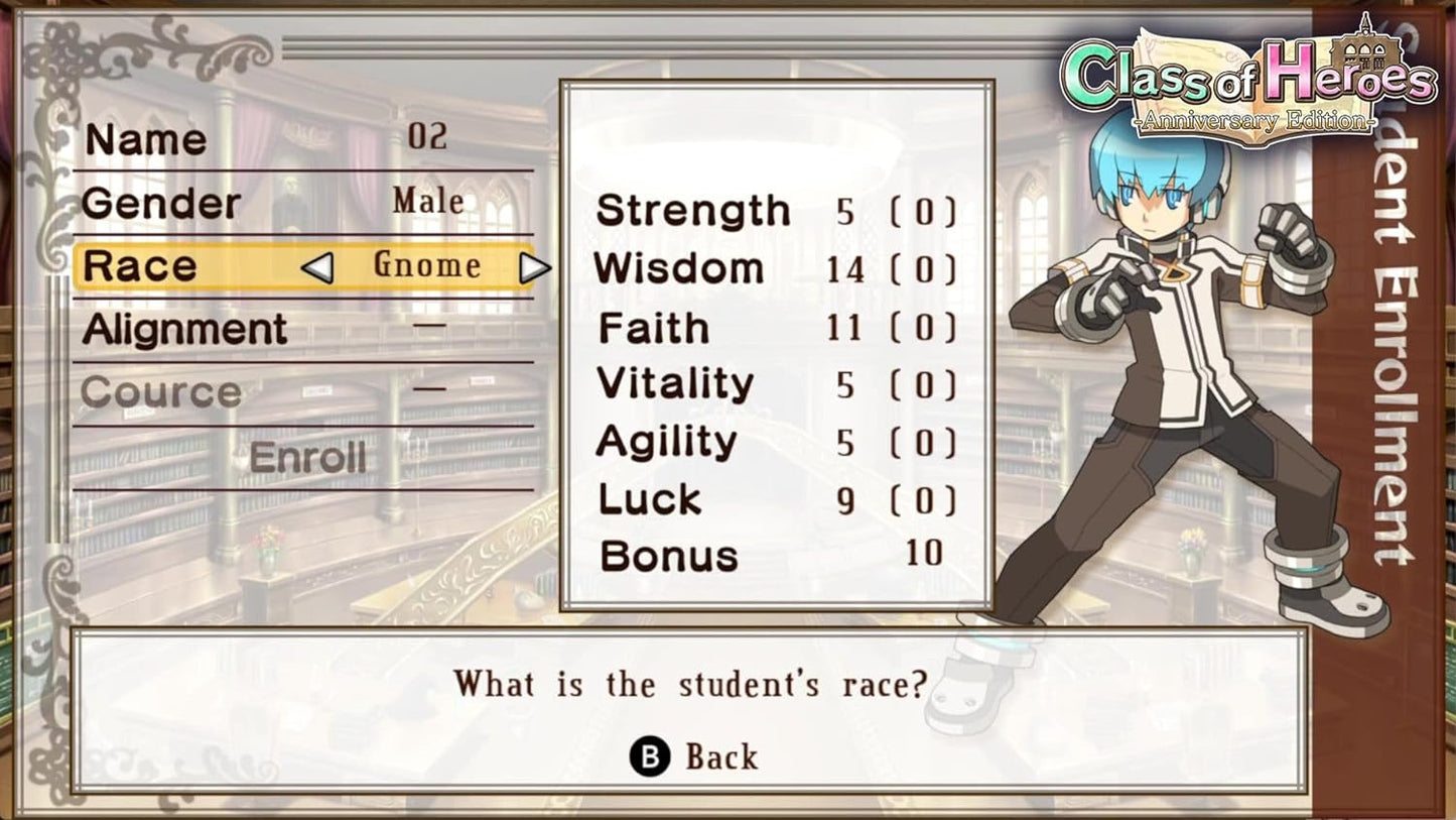 Class of Heroes 1 & 2 - Complete Edition (PlayStation 5)