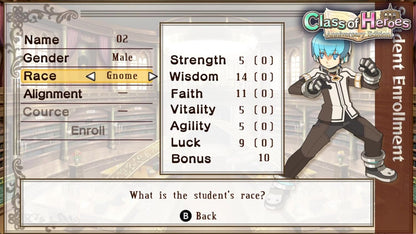 Class of Heroes 1 & 2 - Complete Edition (PlayStation 5)