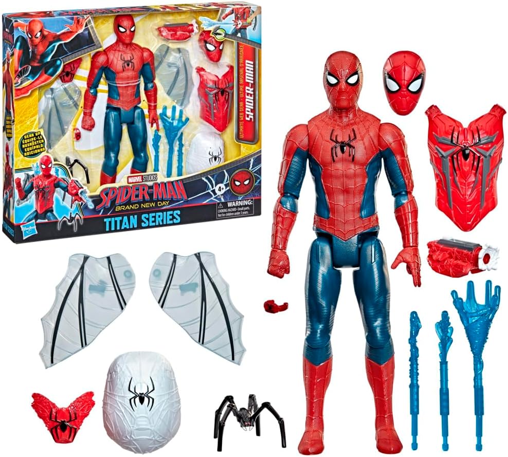 Marvel Spider-Man: Brand New Day Ultimate Web Gear Spider-Man Action Figure (30 cm)