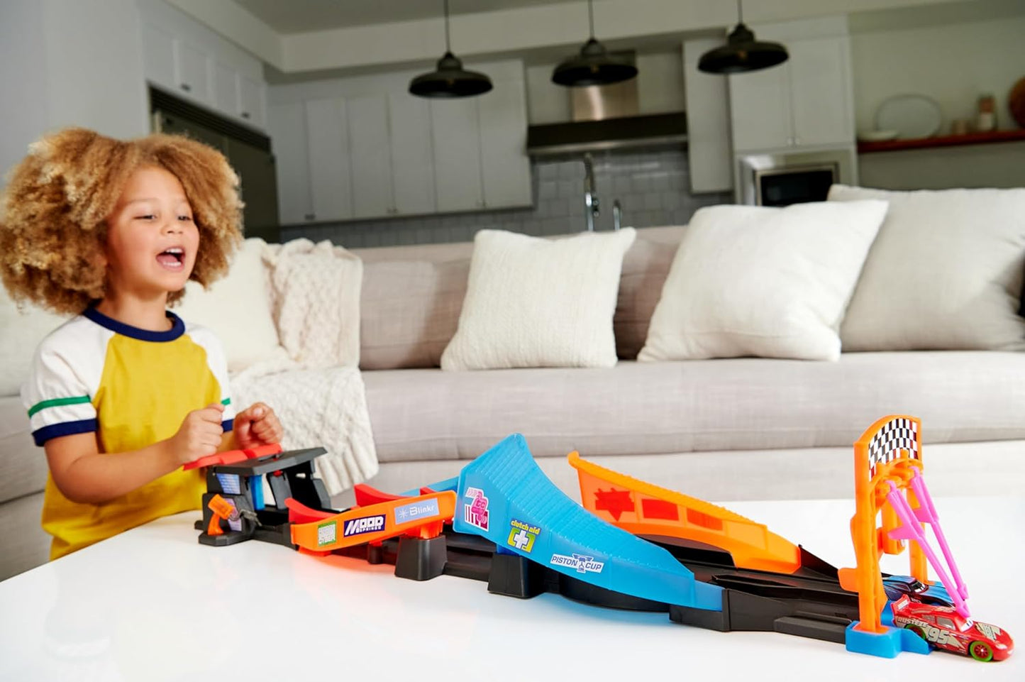 Disney Cars Night Racing Track Set