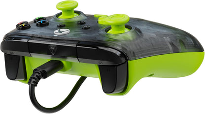 Turtle Beach Rematch Controller, Green Camo Black/Yellow | Xbox