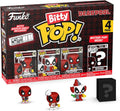 Blister 4 figures Bitty POP Marvel Deadpool Master