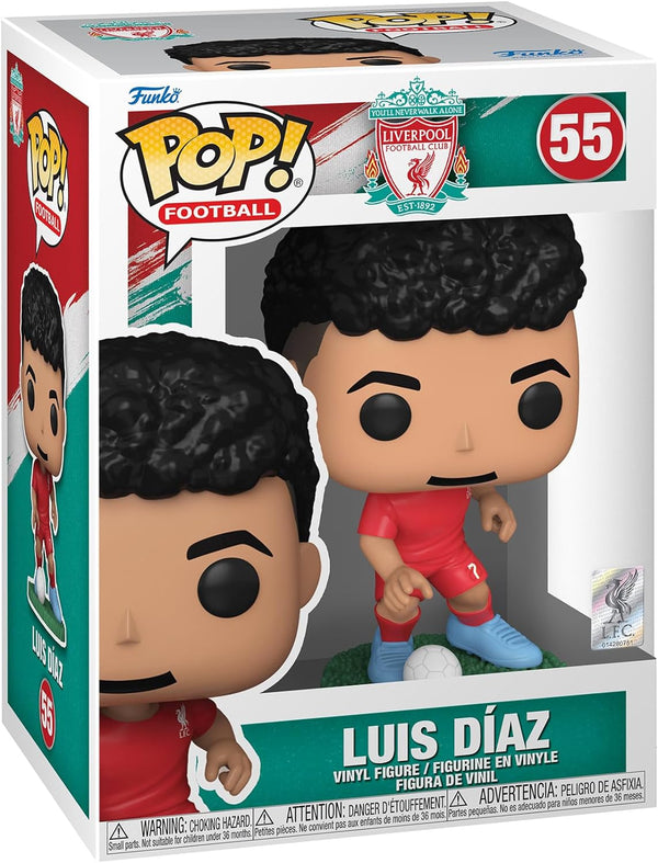Funko POP: Liverpool FC Luis Diaz 55