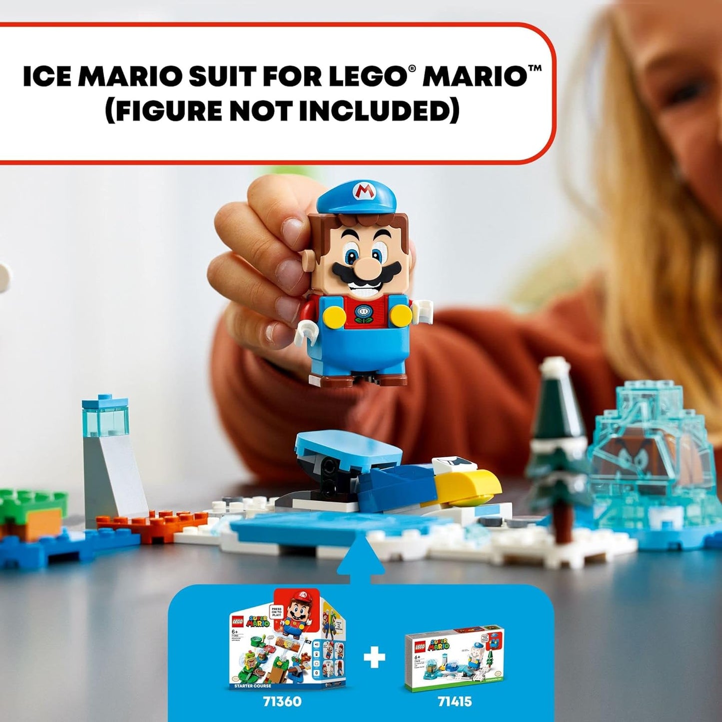 LEGO® | Mario: Ice Mario Suit & Frozen World Expansion Set (71415)