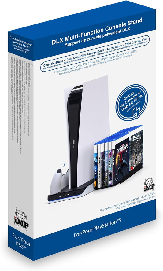 PS5 Multi Function Console Stand + Fan