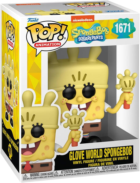 Funko POP! : Spongebob Squarepants - Spongebob with Glove Light (1671)