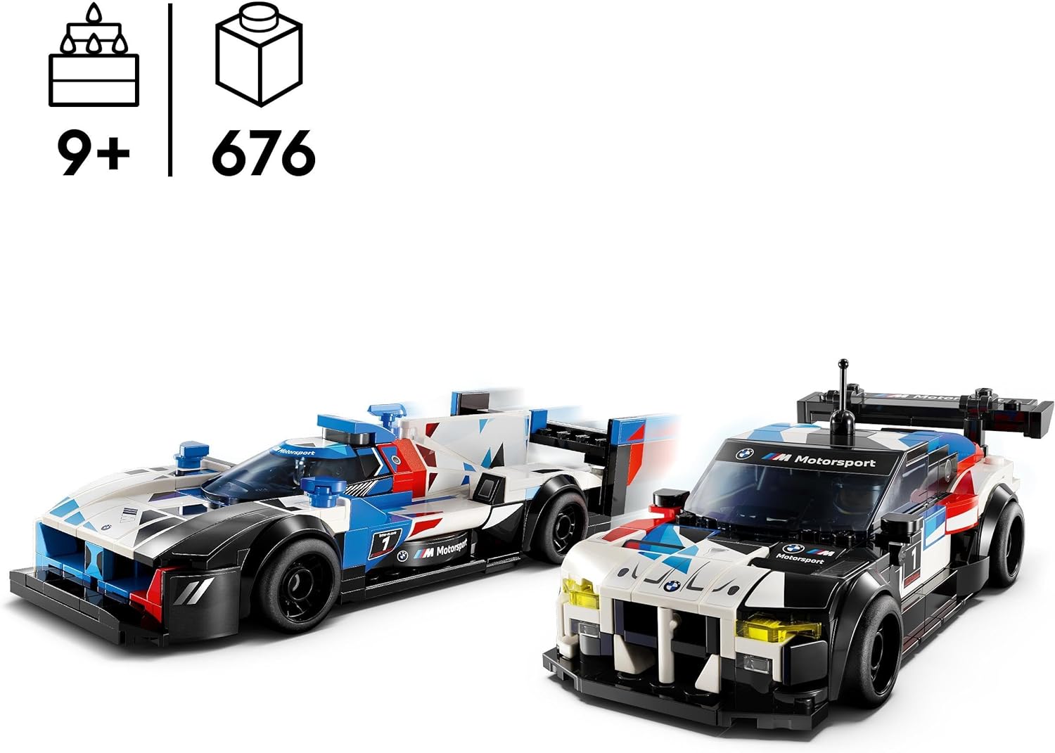 LEGO® | Speed: BMW M4 GT3 & BMW M Hybrid V8 Race (76922)