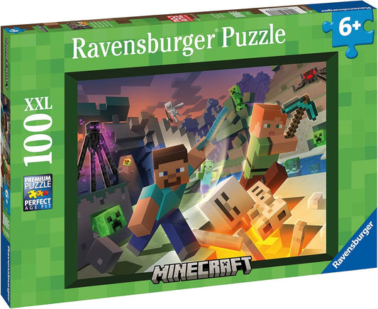 Ravensburger Minecraft Monster 100pc XXL Puzzle