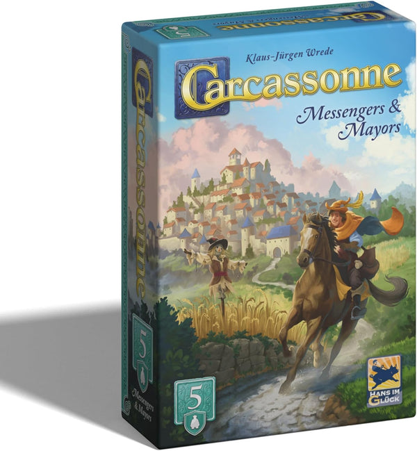 Carcassonne: Messenger & 2 Mayor (Exp. 5 2025)