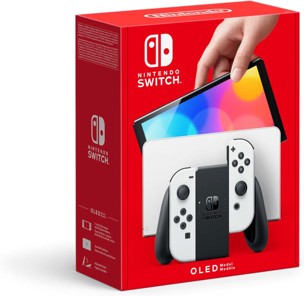 NINTENDO SWITCH OLED CONSOLE WHITE (UK)