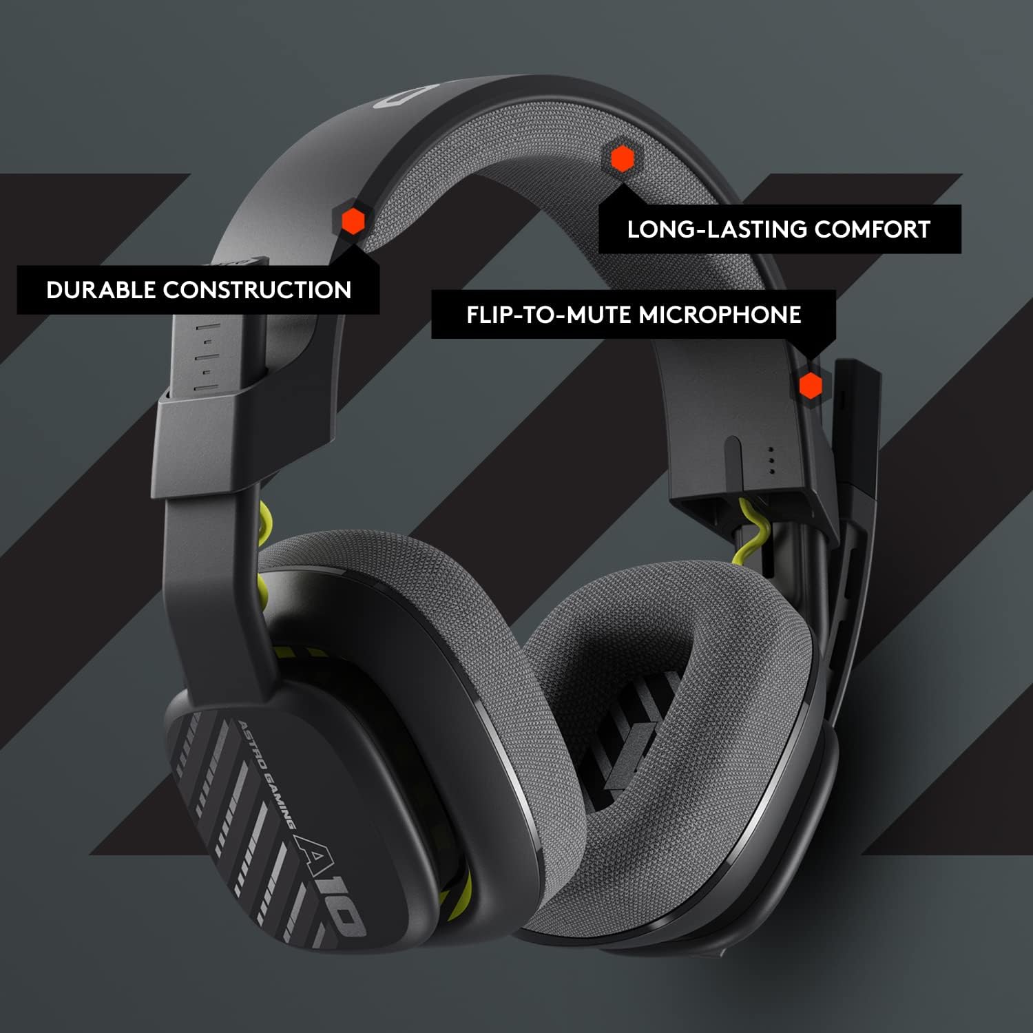 Logitech A10 Astro Gaming Gen 2 Jack 3.5mm Black Headset with Microphone