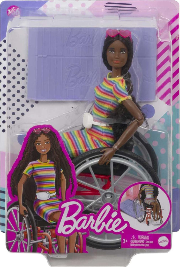 Barbie: Doll with Wheelchair Brunette (W2)