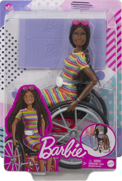 Barbie: Doll with Wheelchair Brunette (W2)