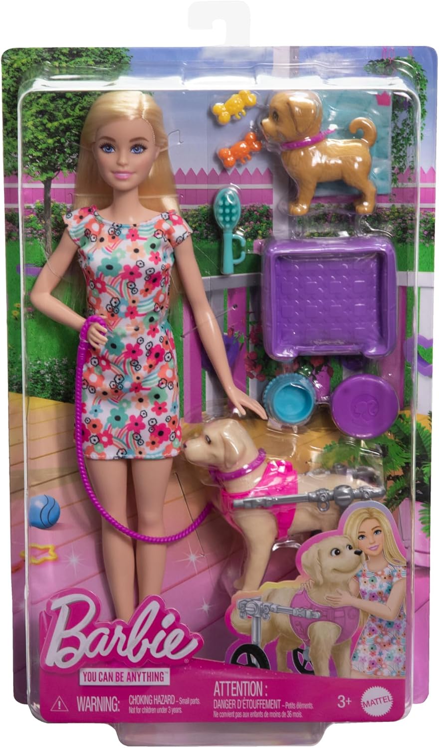 Barbie Walk and Wheel Pet Playset