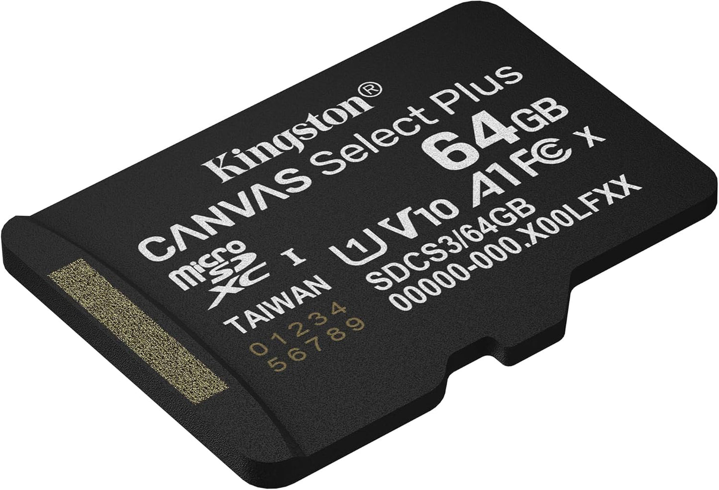 Kingston Canvas Select Plus Micro SDXC Memory Card 64GB