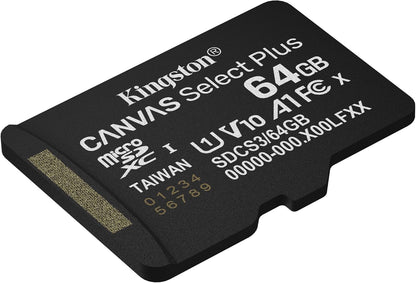 Kingston Canvas Select Plus Micro SDXC Memory Card 64GB
