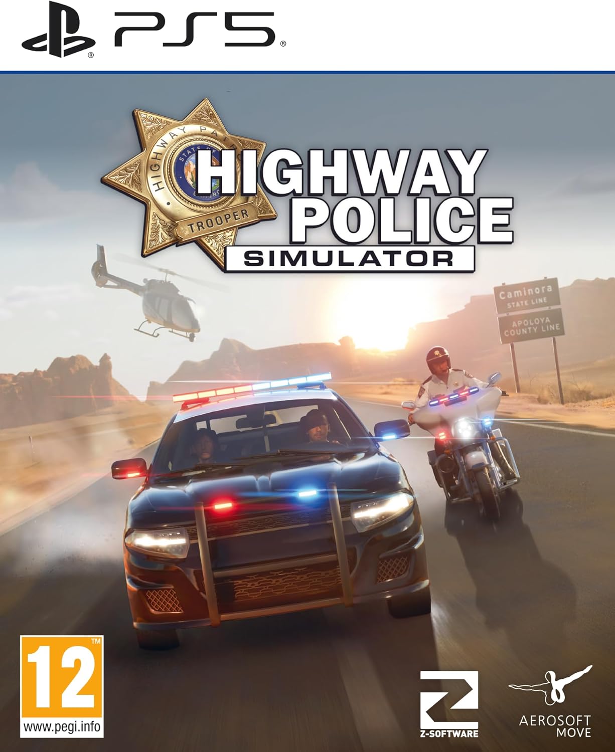 Highway Police Simulator (PlayStation 5)