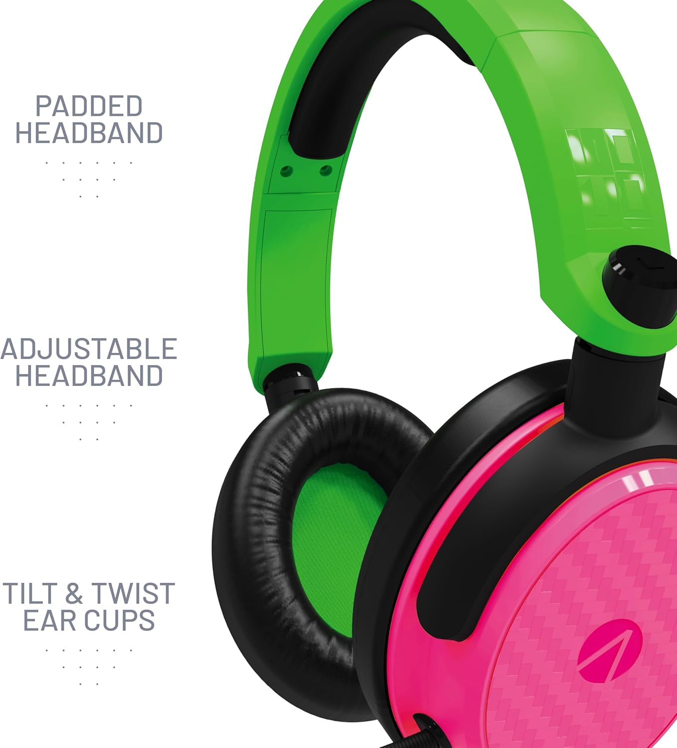 Stealth C6 100 Headset Green/PNK