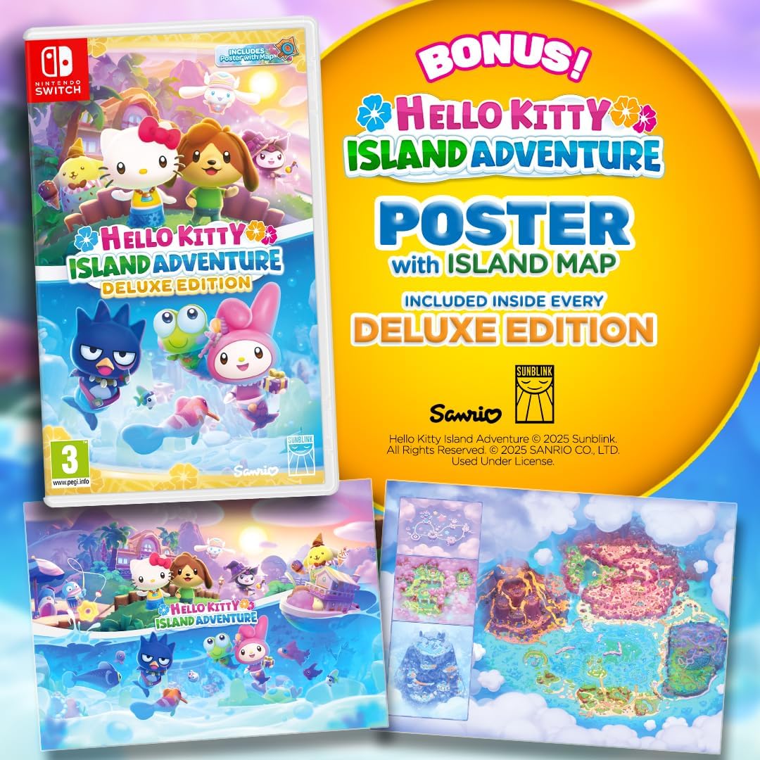 Hello Kitty Island Adventure - Deluxe Edition (Nintendo Switch)
