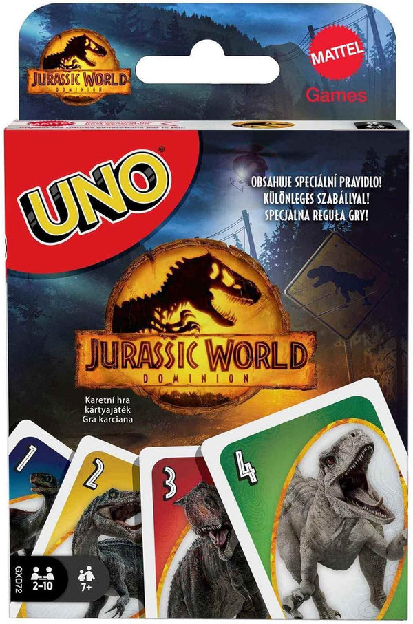 UNO JURASSIC WORLD DOMINION