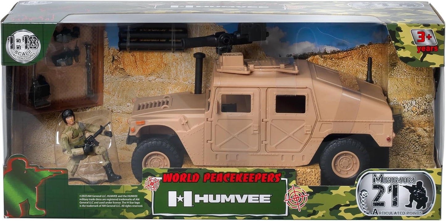 World Peacekeepers - Desert Humvee And Figures