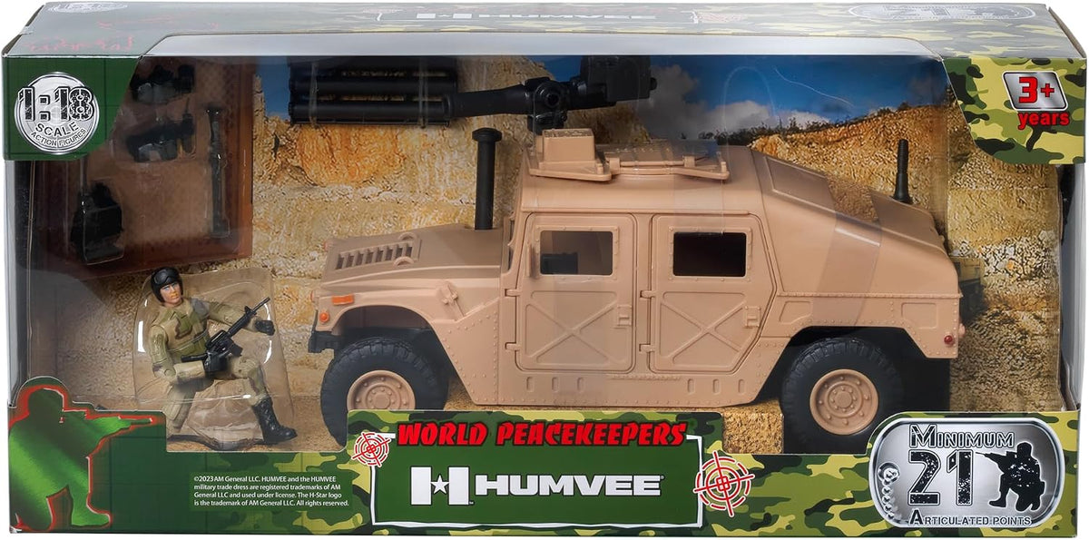 World Peacekeepers - Desert Humvee And Figures